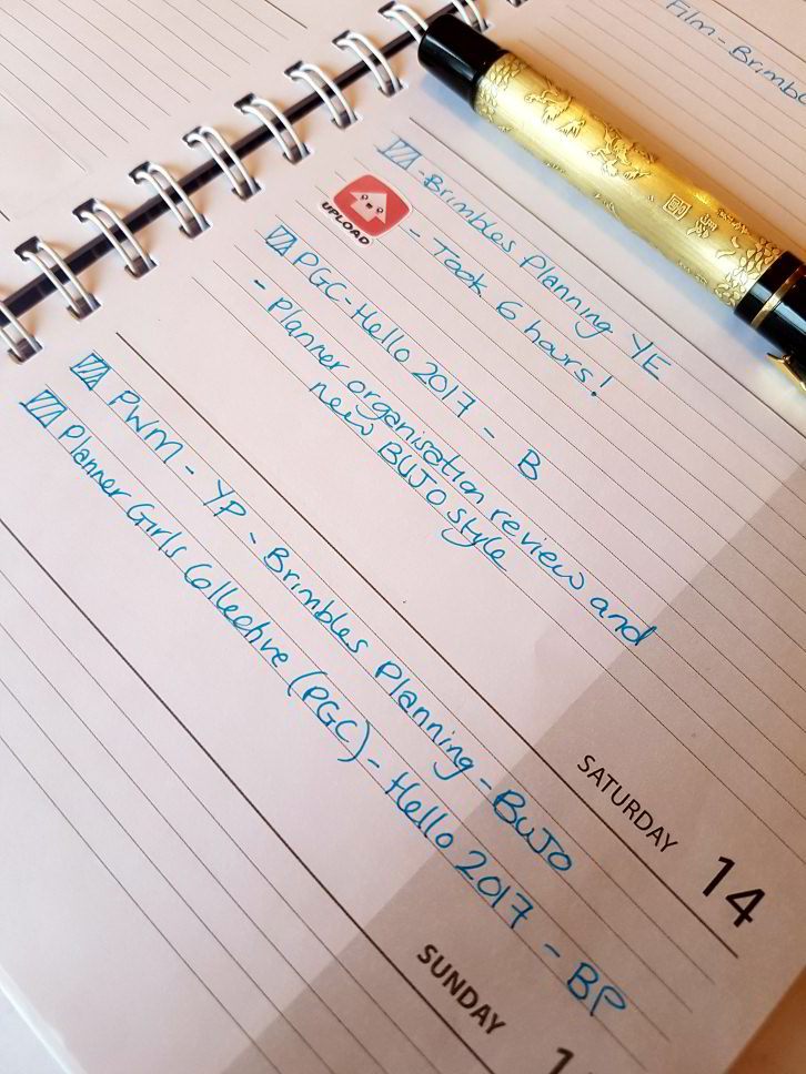 Blog tracking in my blog planner - Kerrymay._.Makes