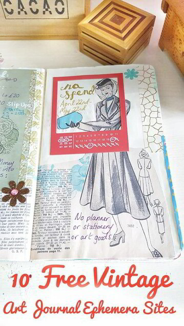 Graphic Arts Junk Journal Flower Digital Print Women Vintage Art Art Deco Ink Advertising Collage Papers Typography Ephemera Art