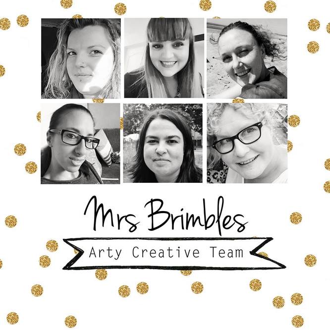 So proud to announce that I made it on to the Mrs Brimbles Arty Creative Team with these other amazing creatives, so exciting - Kerrymay._.Makes