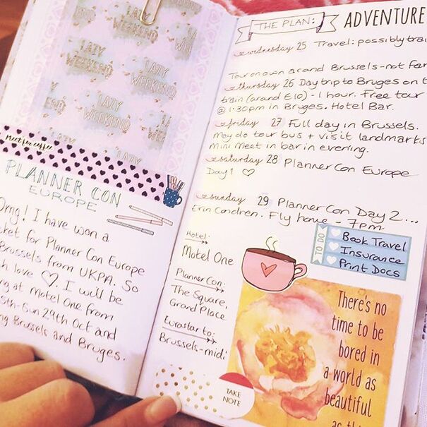 Creative Journal Planning for Plannercon Europe - Kerrymay._.Makes