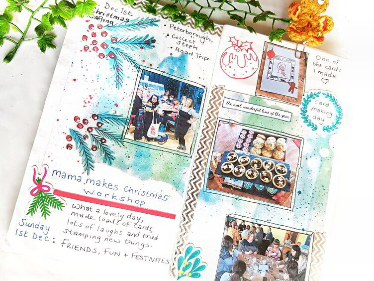 December Daily Pages 2019 & Christmas Planner Set Up