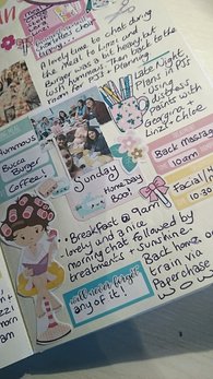 Creative Journaling and planner flip through of the Pamper and Plan weekend - Kerrymay._.Makes
