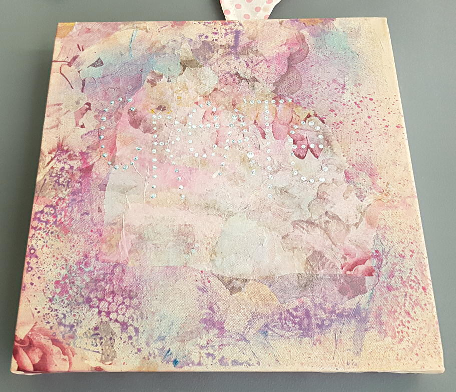 for Beginners: Creating Mixed Media on Canvas