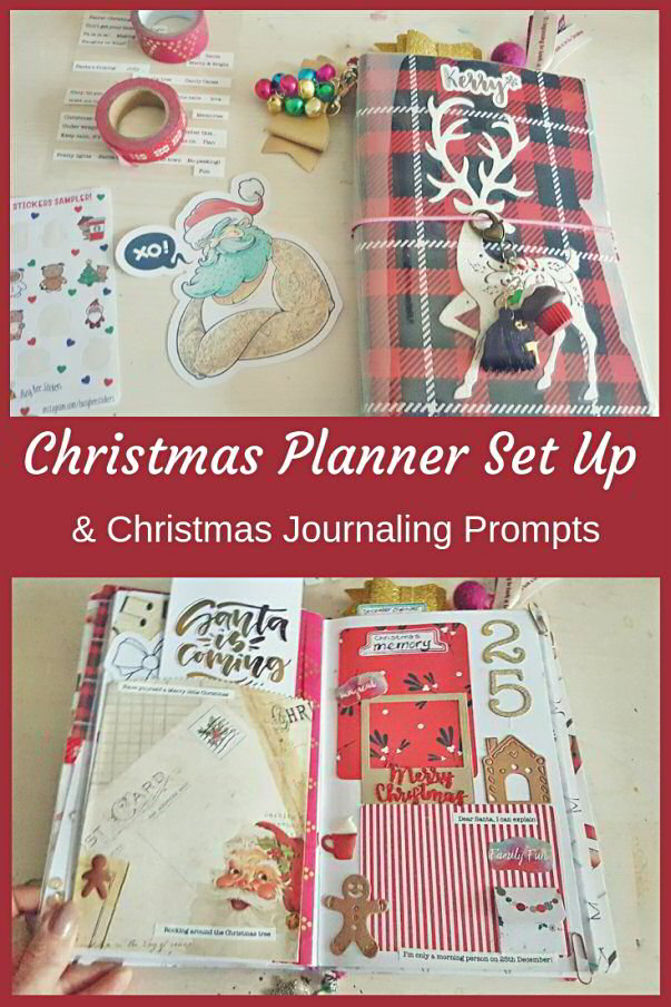 Flip through of my Christmas Planner / Travelers Notebook set up for 2018 & a bit of Creative Christmas journaling #christmasplannersetup #christmasplanner