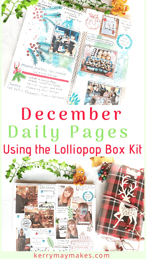 My December Daily pages in my Christmas Planner. Have a quick planner peek of my memory keeping and creative journal pages and spreads so far as well as a peek in my Christmas Planner 