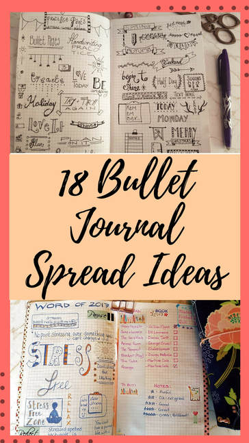 Bullet journal page spread and bujo layout ideas to give you inspiration for your own journaling, complete with a video flip through #bulletjournal #bujo - Kerrymay._.Makes