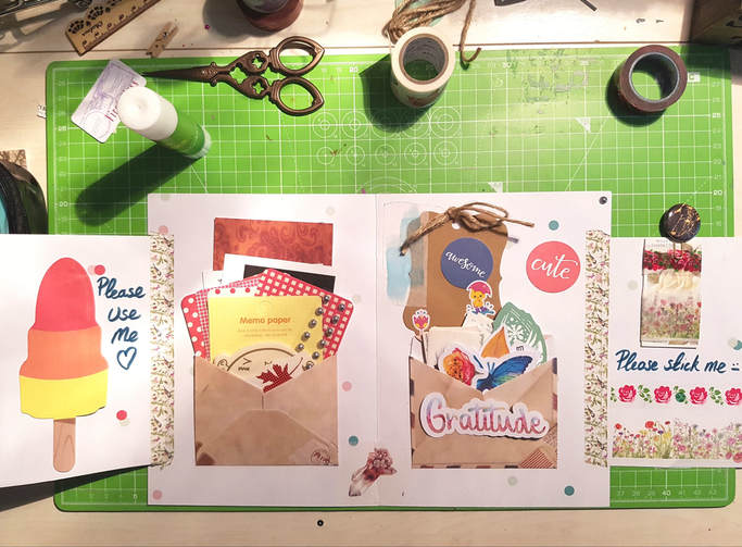 'Happy Mail' Flip Book tutorial and plan with me / make with me process video - Kerrymay._.Makes