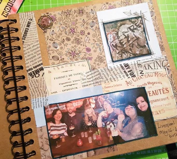 Tips for starting out scrapbooking and using your paper craft and smash book ideas in your layouts. Kerrymay._.Makes