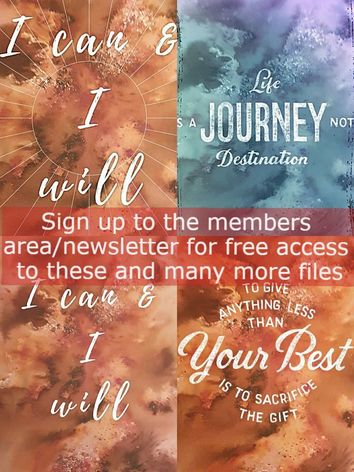 Aprils Art Journaling Challenge and New Journaling Card printables in my members freebie goodies area - #artchallenge #journalingcards Kerrymay._.Makes 