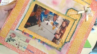 Tips for starting out scrapbooking and using your paper craft and smash book ideas in your layouts. Kerrymay._.Makes