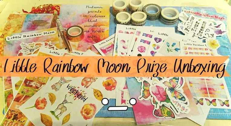 Little Rainbow Moon Planner Kit Unboxing - Kerrymay._.Makes