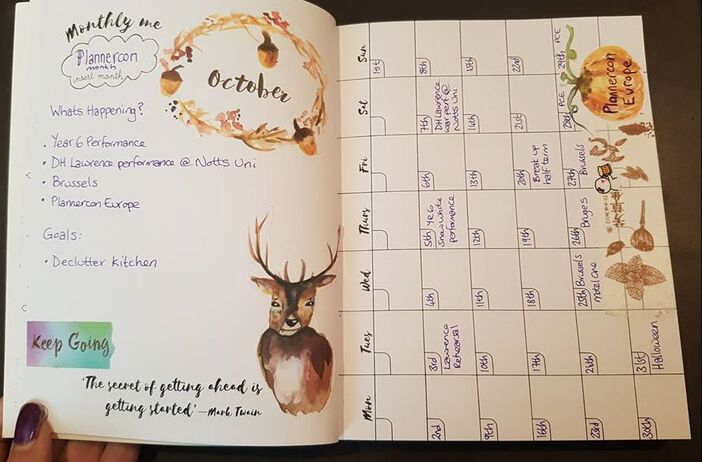 Inspiration on using printables and collage sheets in your own planners, creative journals, art journals and on memory keeping pages. Kerrymay._.Makes