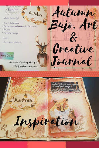Autumn Bullet Journal, Art and Creative Journal Inspiration - Kerrymay._.Makes
