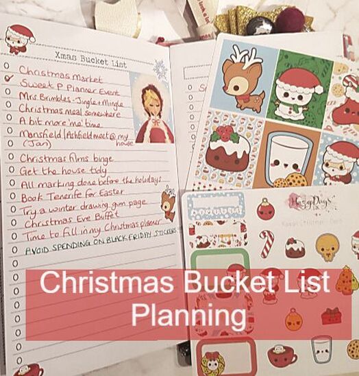 Planner Girls Collective - Christmas Bucket List - Kerrymay._.Makes