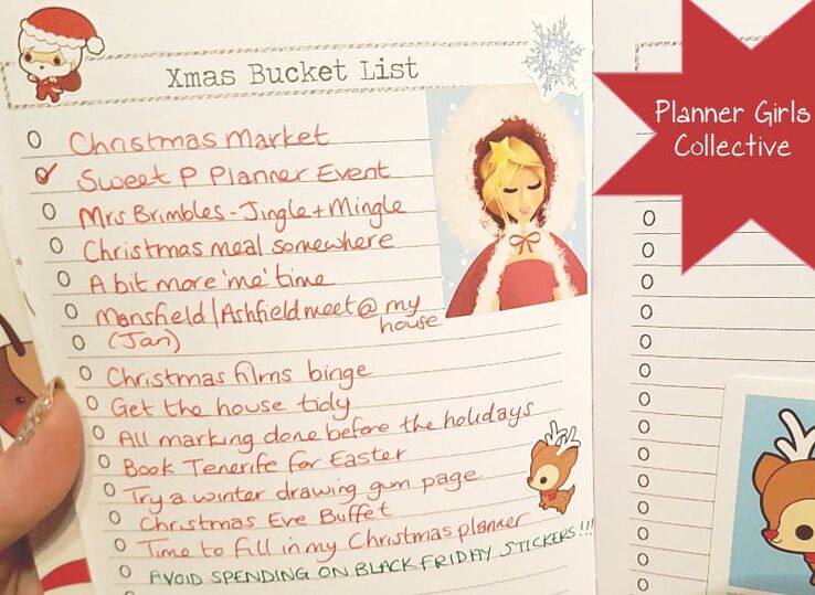Planner Girls Collective - Christmas Bucket List - Kerrymay._.Makes