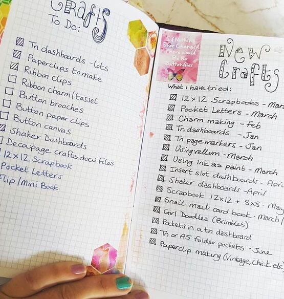 Things to put in a bullet journal. Ideas and inspiration for what to add into your bullet / bujo / lists journal. Kerrymay._.Makes #bulletjournal #bujo #bujoinspiration