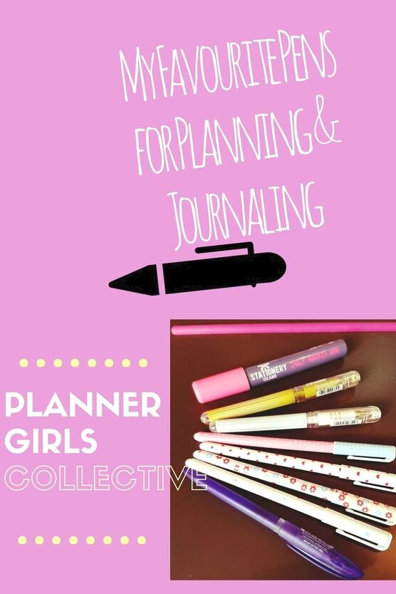 Pens, pens and more pens, a girl can never have too many. I will take you through some of my favourites to use in planners, planning and journaling as part of the Planner Girls Collective. - Kerrymay._.Makes