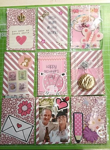 Pocket Letter D.I.Y crafting process, perfect for Mothers Day - Kerrymay._.Makes