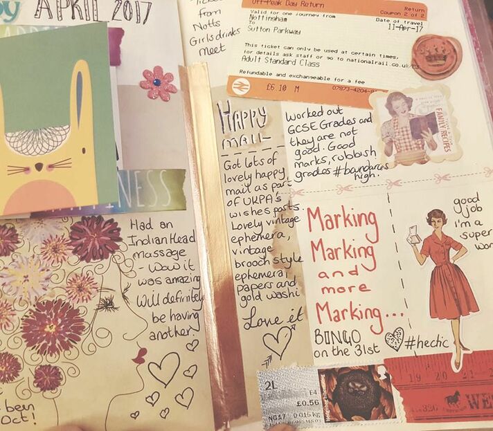 Pretty Planner Layouts and Smash Book / Planner Spreads - Kerrymay._.Makes