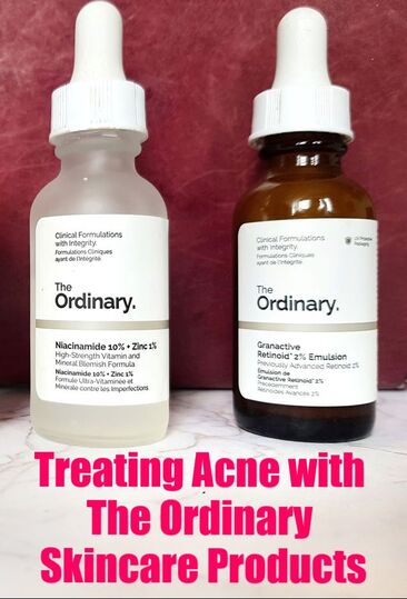 The Ordinary products for cystic acne. I have used Granactive Retinoid Emulsion 2% and Niacinamide. 
