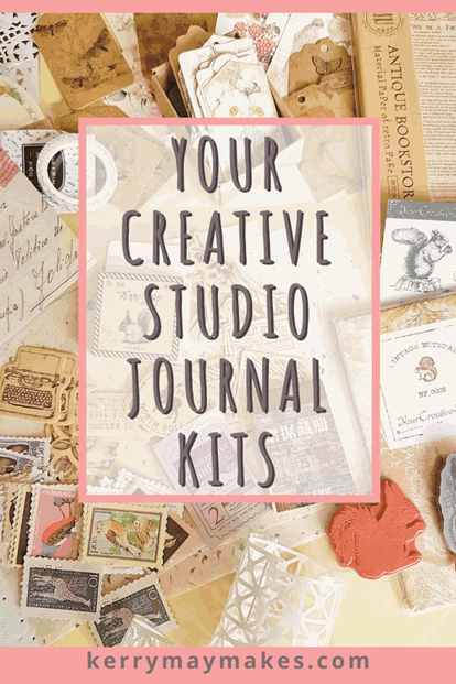 July and August unboxings and journal with me of the Your Creative Studio Vintage journaling kits.